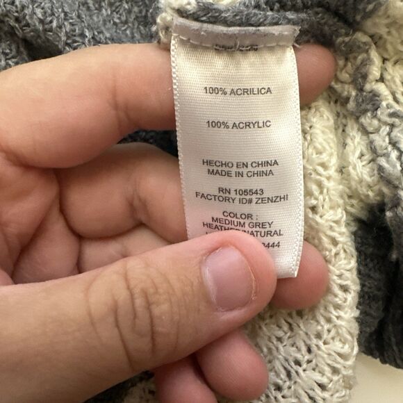 Daisy Fuentes Cardigan Women’s Small Open Front Sweater with Pockets Long Sleeve - Picture 10 of 10